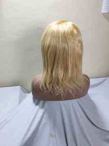 Pelucas de encaje completo, cabello humano 613 auténtico, rubio ceniza, 100% claro, Rubio, ruso, trama de mechones, sin caída, suave, 613 - Product Image 4