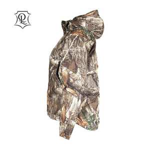 Veste de chasse camouflage imperméable unisexe combinaison de pluie Softshell doublée de vêtements polaires pêche femmes - Product Image 6