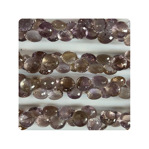 Cuentas de Cuarzo Rosa en Forma de Gota Facetadas, Calidad Premium para la Fabricación de Joyas, Cuentas de Piedras Preciosas al por Mayor, Tasación por Terceros - Product Image 4