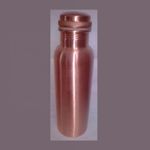 Bouteille d'eau en cuivre anti-fuite de 33 oz Ayurveda Pure 100% bouteille d'eau en cuivre pur faite à la main de haute qualité bouteilles ayurvédiques - Product Image 4