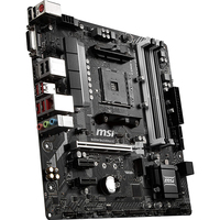 Carte mère d'occasion MSI B450M BAZOOKA V2 MATX avec chipset AMD B450 prend en charge les processeurs AMD Ryzen 1st et 2nd Gen pour Socket AM4