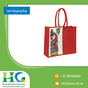 2024 Best New Eco-friendly Biodegradable <b>Jute</b> Carry <b>Bag</b> Handmade Multipurpose Zip Handle Top Sales in India for Promotions - Product Image 4