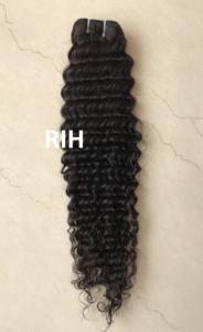 Mèches péruviennes naturelles vierges à boucles profondes, Extensions de cheveux de couleur naturelle, cuticules alignées, à prix réduit - Product Image 6