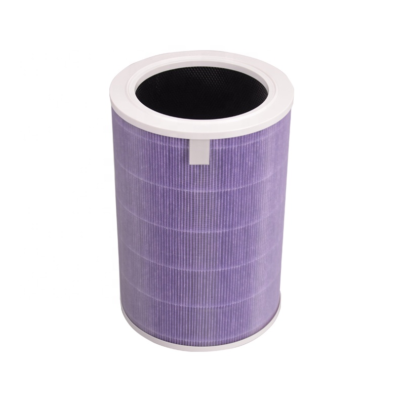 Lansir Replacement MCR-FLG HEPA Carbon Filter For Xiaomi Mi 1/2/2S/2C/3/3H/Pro/Max Purple Air Purifier Filter