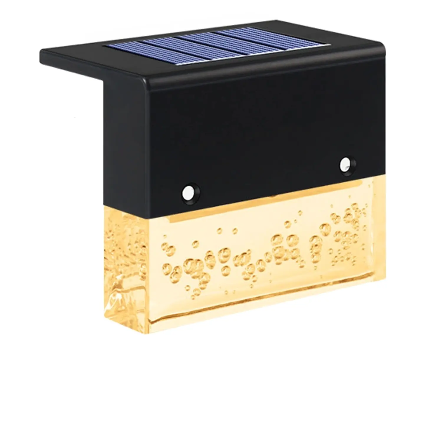 Solar Outdoor Floor Step Lights Wasserdichte IP55 LED Solar Zaun lampe für Stufen, Zaun, Deck, Geländer und Treppen