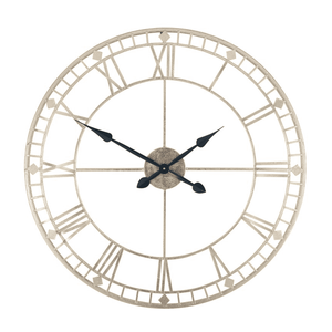 นาฬิกาแขวนผนังโลหะแนวชนบททำด้วยมือสไตล์วินเทจคลาสสิกแบบปรับแต่งสีได้ตามต้องการ - Product Image 3