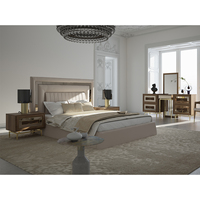 Juegos de Cama Modernos de Alta Calidad para Hoteles, Base de Cama con Tela Resistente, Muebles para Hoteles de 3 a 5 Estrellas