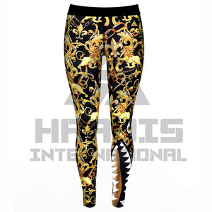 Latest Leggings for Women Custom Logo Fitness Gym Wear Women Sublimation Leggings Yoga Sports Workout <b>Running</b> Leggings Wholesale - Product Image 2