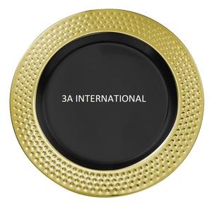 Plateau de service en métal pour biscuits, vaisselle, décoration de table, haute qualité durable, assiettes de service incassables - Product Image 2