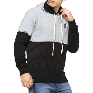 Sweat-shirts à capuche pour hommes de haute qualité, personnalisés avec logo, doublés, imperméables, respirants, en coton/polyester, prix bas, fabriqués au Pakistan, pour l'hiver - Product Image 5