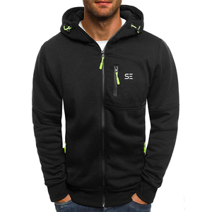 Wholesale custom color logo men printed oversized cotton plain zipper <b>hoodie</b> high quality full <b>zip</b> <b>up</b> <b>hoodie</b> - Product Image 6