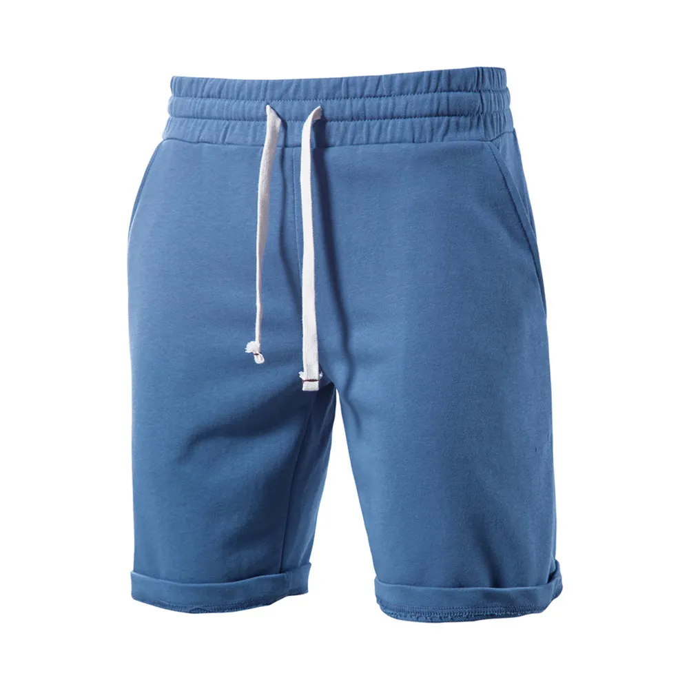 Men's Soft Cotton Shorts Summer Casual Sports Running Shorts 100%Cotton Men Shorts
