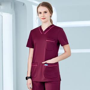 Personnalisé Offre Spéciale Femmes uniforme D'hôpital pour dames infirmières médecins mode chirurgical scrubs médicaux costumes - Product Image 6