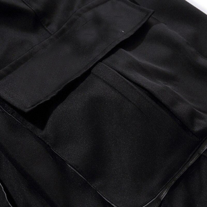 High Quality Cargo Styles <b>Shorts</b> Big Pockets <b>Men</b> Streetwear <b>Black</b> Baggy <b>Shorts</b> Fashion - Product Image 4