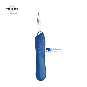 No 5 Manual Surgical Instrument Set with Stainless Steel Handle Plastic <b>Scalpel</b> <b>Knife</b> - Product Image 2