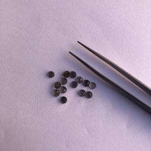 4mm Brun Naturel Quartz Fumé Lisse Rose Coupe Lâche Cabochons IGI Certifié En Gros Usine Prix En Ligne Alibaba Direct - Product Image 1