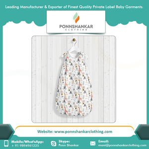 Adjustable Organic Cotton Newborn Sleeping <b>Bed</b> Comfortable Infant Sleeveless Sleep <b>Bag</b> with Soft Print Best Price - Product Image 4