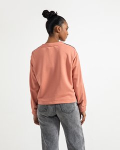 Sudadera con capucha personalizada para mujer, suéter con cremallera de Color sólido, venta al por mayor, envío directo - Product Image 4