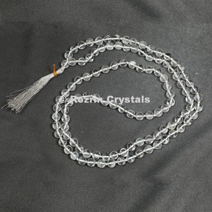 Mejor oferta en cristal de cuarzo nudo japonés Mala | Cristal de cuarzo de nudo japonés Mala a bajo precio - Product Image 1