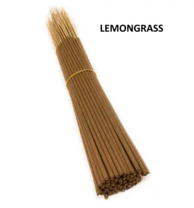 19 Inch Wierook Natuurlijke Citroengras Wierook Sticks Groothandel Supply Op Toonaangevende Prijs (Bruin)