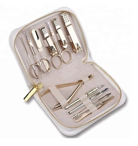 Beau Kit de Manucure Pédicure Couleur Or - Product Image 5