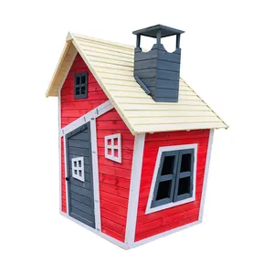 Benutzer definierte Großhandel Great Sale Holz Garten Sandstrand neue Mode Castle Cottage so tun, als ob Kinder Spielzeug im Freien Spielhaus