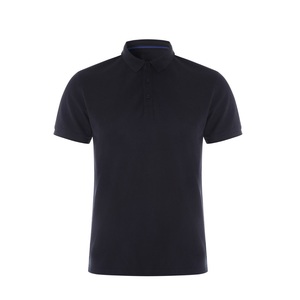 Chemise Homme Décontractée Noire à Manches Courtes 100% Coton Écologique Anti-Plis Respirante avec Logo Personnalisé – Modèle Uni Orienté Export - Product Image 1