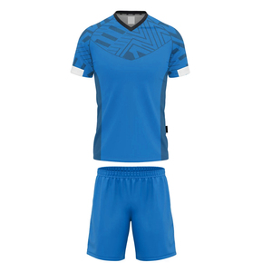 Camiseta de fútbol de diseño personalizado conjunto de poliéster sublimación equipo de fútbol OEM precio al por mayor - Product Image 2