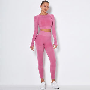 Leggings de alta calidad para mujer, mallas deportivas de cintura alta, superventas, venta al por mayor, 2021 - Product Image 6