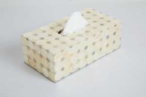Boîte à mouchoirs en nacre de perle, design de haute qualité, pour la maison et le centre pour les fêtes, objet décoratif, en solde - Product Image 5