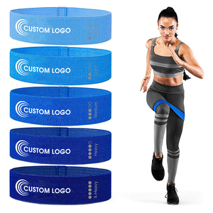 Bandes de résistance en tissu élastique, avec Logo personnalisé, pour exercice physique, Durable pour les hanches - Product Image 2