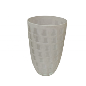 Moderno personalizar blanco mate elegante de alta calidad hecho a mano decorativo regalo centro de mesa floreros de mesa para decoración de boda - Product Image 3
