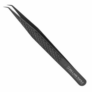 Top Quality Stainless Steel Eyelash Extension <b>Tweezer</b> in Black Color with Diamond Cut Design with Your Own Logo, Eyelash <b>Tweezer</b> - Product Image 2