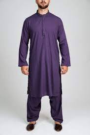 Traje Shalwar Kameez Azul para Hombre, Nuevo Modelo 2021, con Logotipo Personalizado, Cómodo para Caballeros - Product Image 3