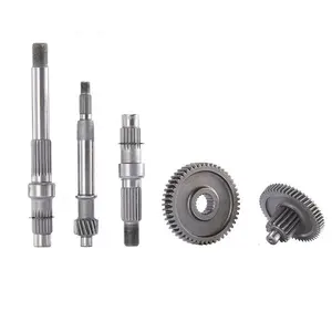 TERFU Motorcycle Engine Gearbox Drive Shaft Gear For GY6 50cc 60cc 80cc 137qma 139qmb 1p37qma 1p39qmb Scooter Moped