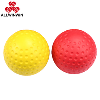 ALLWINWIN LMB07 Balle de massage Lacrosse - Caoutchouc 7,2 cm Pointe Fasciite plantaire