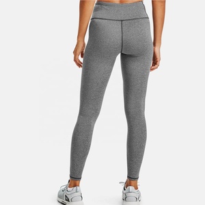 Collants de compression athlétiques en spandex à taille haute et longueur intégrale pour femmes - Product Image 2