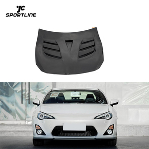 คาร์บอนไฟเบอร์บริสุทธิ์ GT86เครื่องดูดควันเครื่องยนต์ที่มีช่องระบายอากาศสำหรับโตโยต้า86 Scion FRS GT86 <span class=keywords><strong>FT86</strong></span> 2017-2020 Subaru <span class=keywords><strong>BRZ</strong></span> 13-20 - Product Image 1