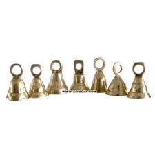 Best quality polished Solid Brass small designer Brass Bell with Krishna Handle for <b>temple</b> <b>home</b> - Product Image 6