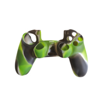 Peau de contrôleur pour PS4, coque de protection en silicone antidérapante compatible avec le contrôleur PS 4 Slim/Pro