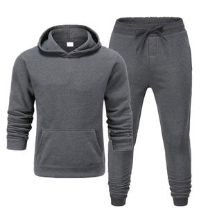 Conjunto Deportivo Personalizado de Alta Calidad para Hombre, Sudadera con Capucha y Pantalones Antiencogimiento de Velour de Secado Rápido, Precio de Fábrica al por Mayor, Ropa para Entrenamiento y Jogging - Product Image 2