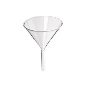 Entonnoir en verre de laboratoire en forme de triangle borosilicate de marque AARK de qualité supérieure pour une utilisation scientifique de la poudre - Product Image 1