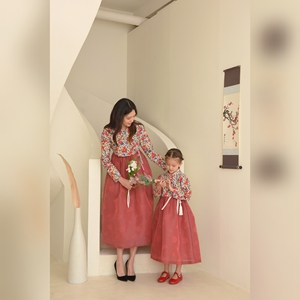 2021 Premium splendide donne signore indossano abiti coreani Hanbok vestito Casual morbido texture un pezzo nuovo Design - Product Image 2