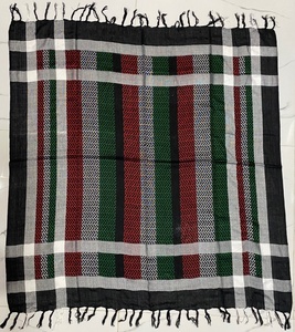 VISDB Foulard carré multicolore en viscose 100% pour homme pour la saison printanière Cadeau adulte - Product Image 3