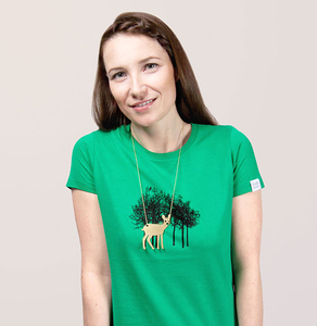 Camisetas con diseño creativo impreso para mujer, precio al por mayor, servicio de impresión personalizado, material de alta calidad, directo de fábrica - Product Image 3