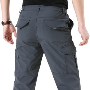 Conjunto de pantalones de dos piezas para hombre, pantalones informales de alta calidad con múltiples bolsillos, OEM, Cargo - Product Image 5