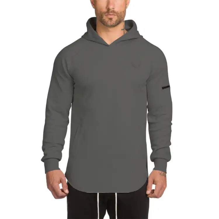 Yüksek kaliteli özel kapüşonlu üstler toptan kış açık rahat erkek hoodie ve jogger seti