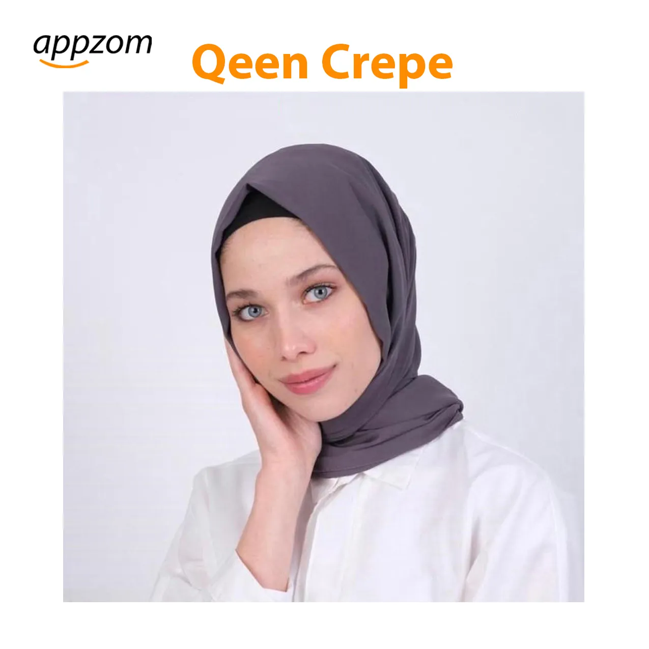 Wholesale Queen Crepe Shawl Muslim Women Hijab Scarf Clothing Ladies Indoor Special Design