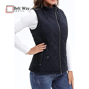 OEM Custom Men 100% Nylon Lightweight Winter Puffer Jacket for <b>Women</b> - Product Image 4