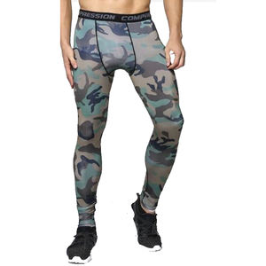 Leggings de sport pour hommes, pantalon de Compression collant, séchage rapide, haute qualité - Product Image 5